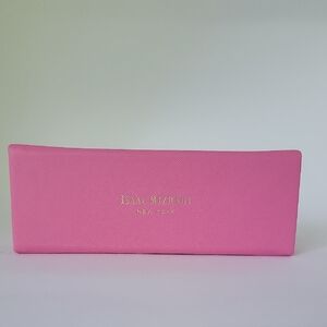 Issac Mizrahi Pink Eyeglass Case, No Eyeglasses, Case Only